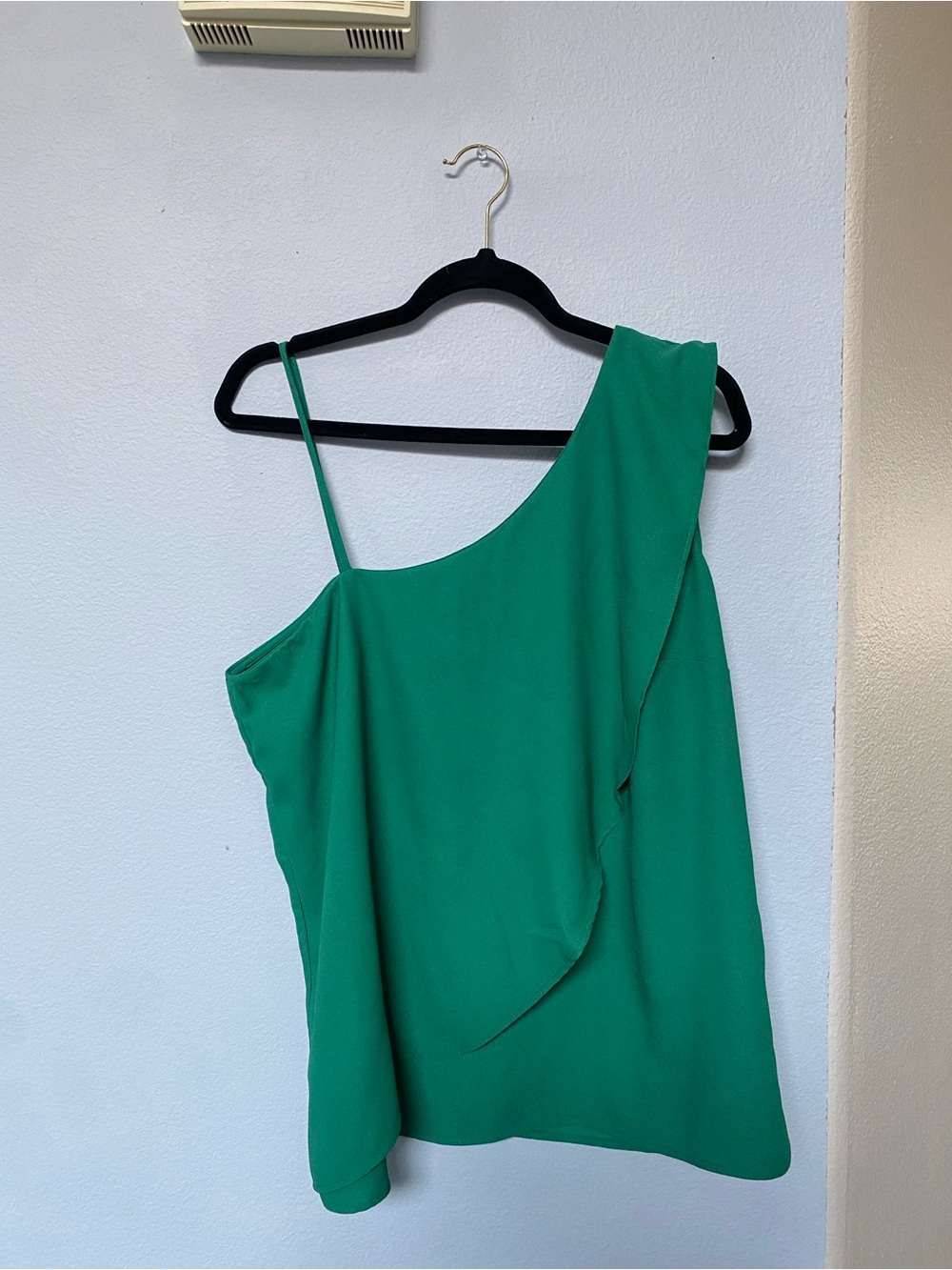 Banana Republic Emerald One-Shoulder Women's Top